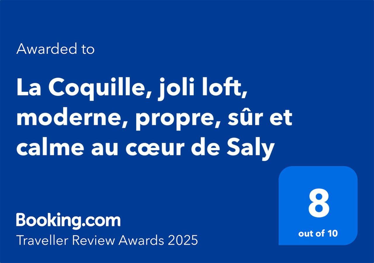 "La Coquille", Joli Loft, Moderne, Propre, Sur Et Calme Au Coeur De Salyアパートメント エクステリア 写真