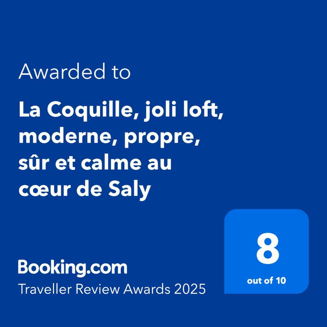 "La Coquille", Joli Loft, Moderne, Propre, Sur Et Calme Au Coeur De Salyアパートメント エクステリア 写真